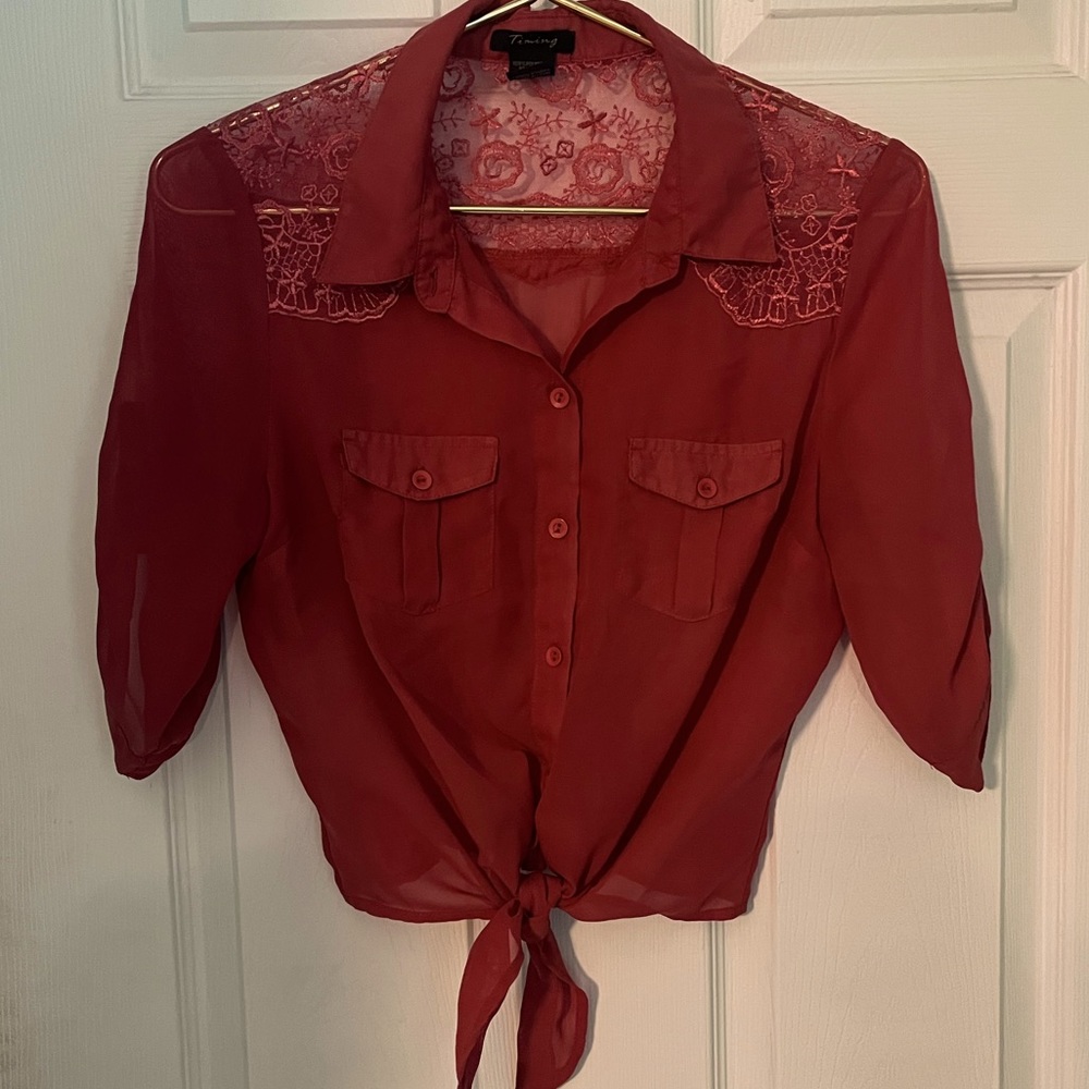 Southern lace blouse